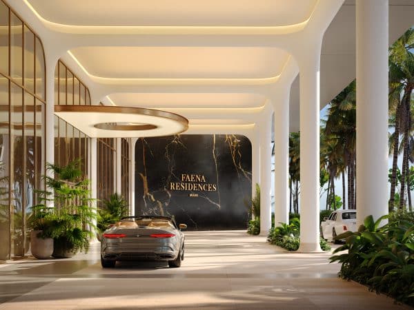 Faena Residences Miami_Porte Cochere